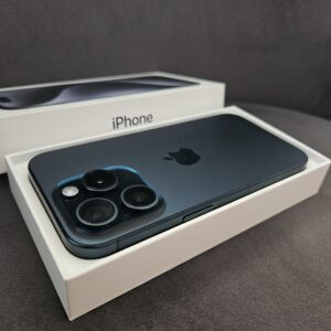 Apple iPhone 15 PRO / 256 GB / Blue Titanium