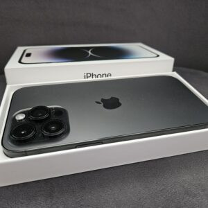iPhone 14 Pro Max Czarny / 128 GB / Super Stan