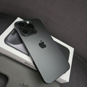 iPhone 15 PRO / 128 GB / Czarny Tytanowy / Gwarancja