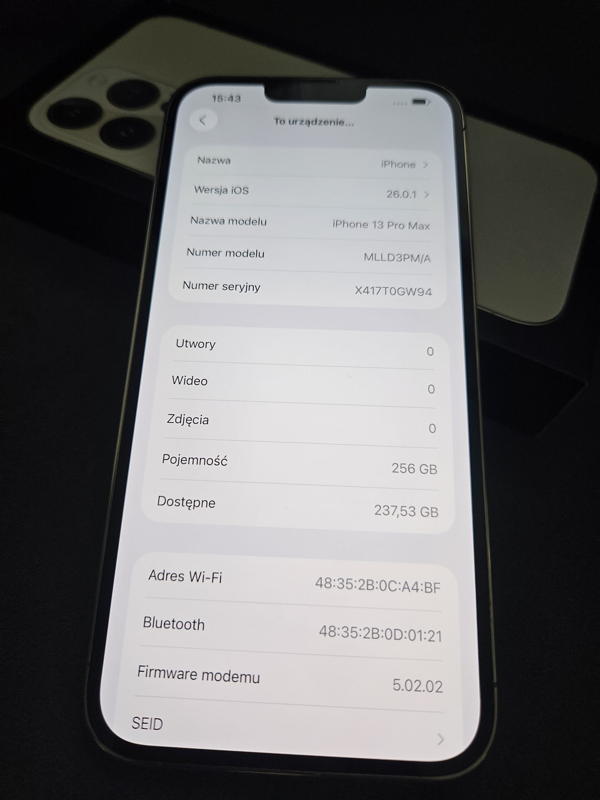 iPhone 13 Pro Max / 256 GB / Złoty / Gwarancja - obrazek 7