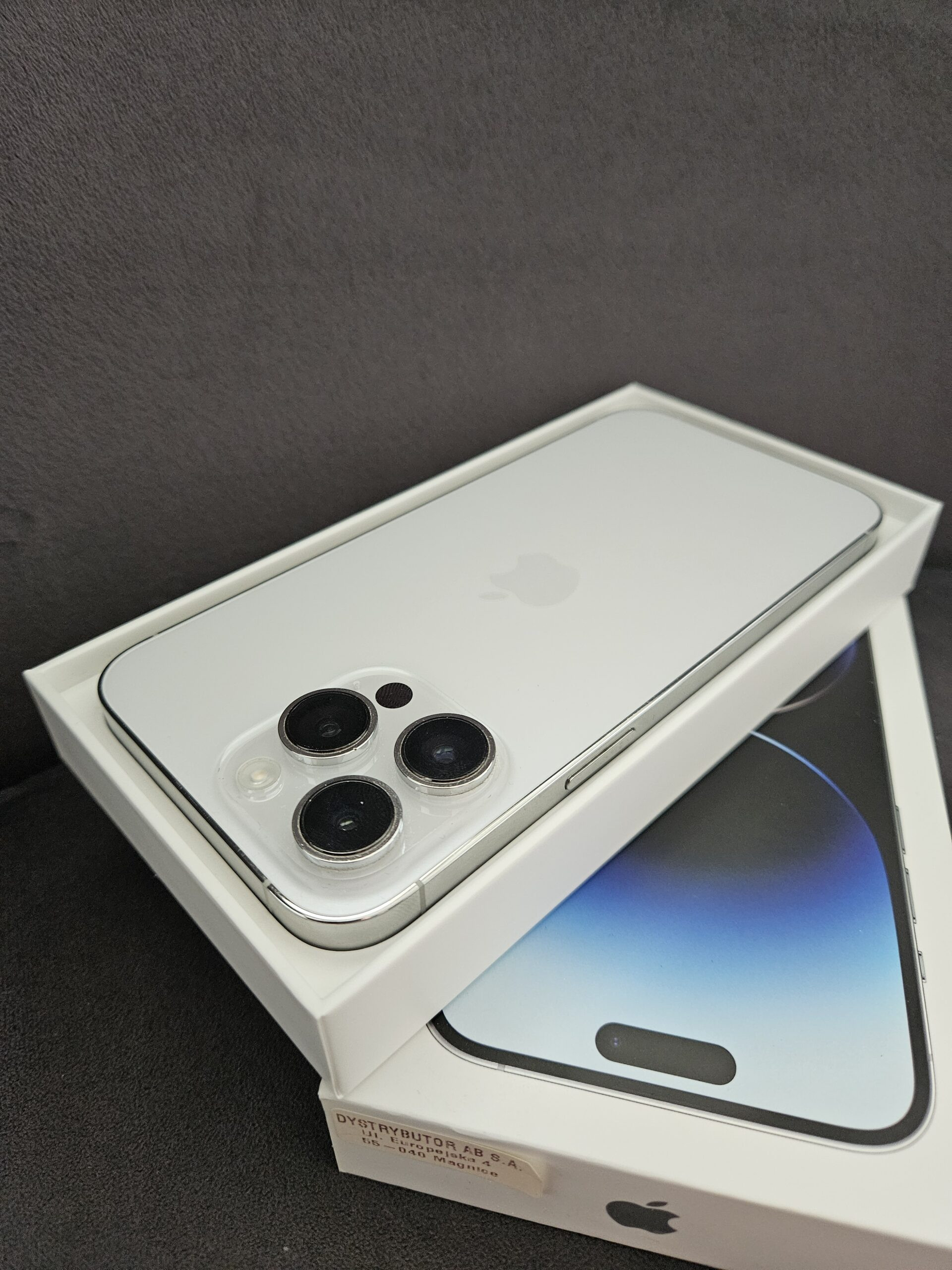 iPhone 14 Pro Max / 256 GB / Silver / Gwarancja