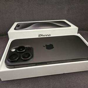 iPhone 15 PRO / 128 GB / Black Titanium / Gwarancja